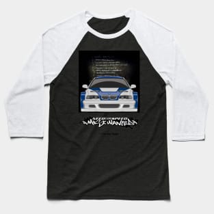 Most Wanted M3 GTR Baseball T-Shirt